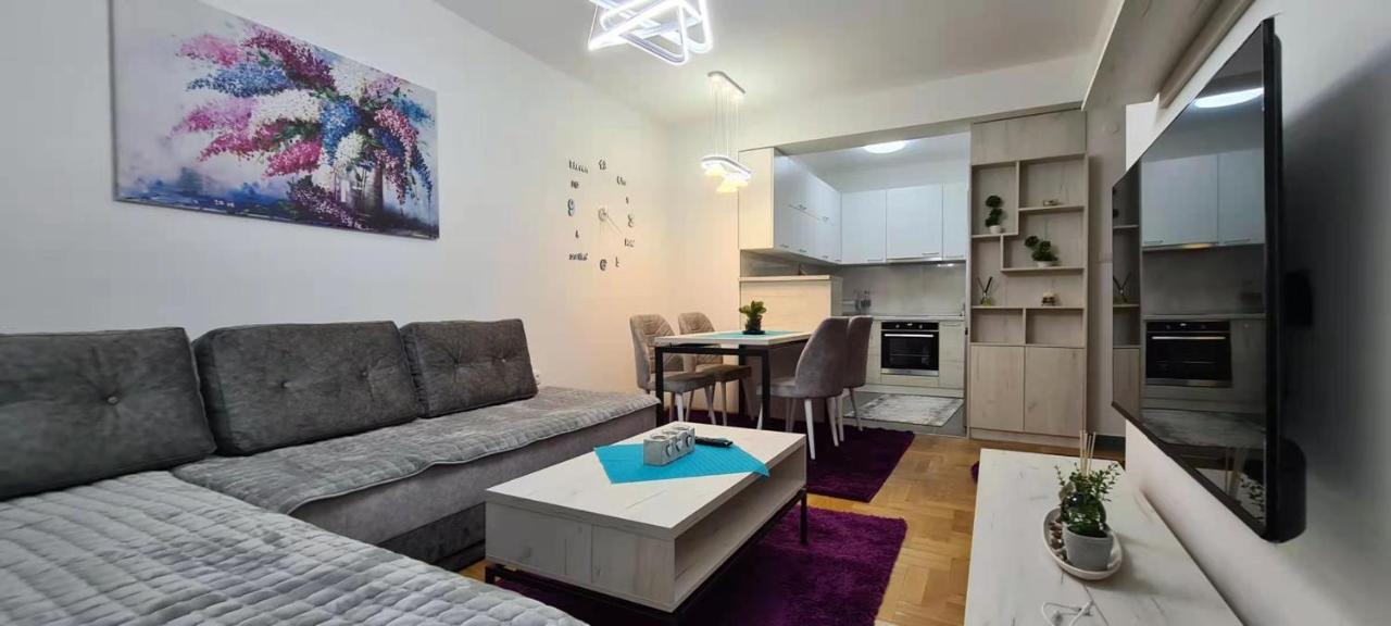 Stylish Violet & Modern Apartment Skopje Esterno foto